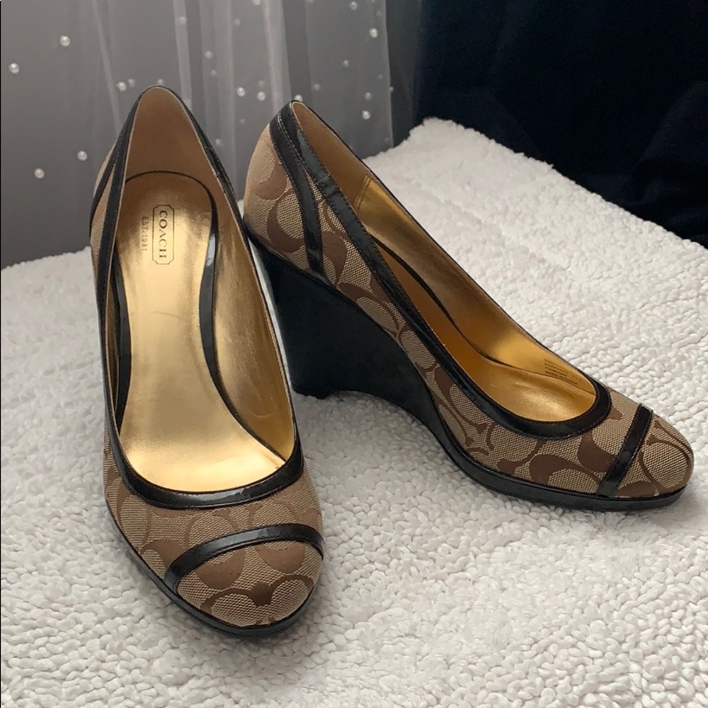 Coach wedges - Picture 4 of 4